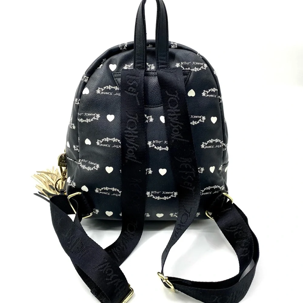 πSALEπ Betsey Johnson Floral Tassel Backpack - Picture 2 of 9